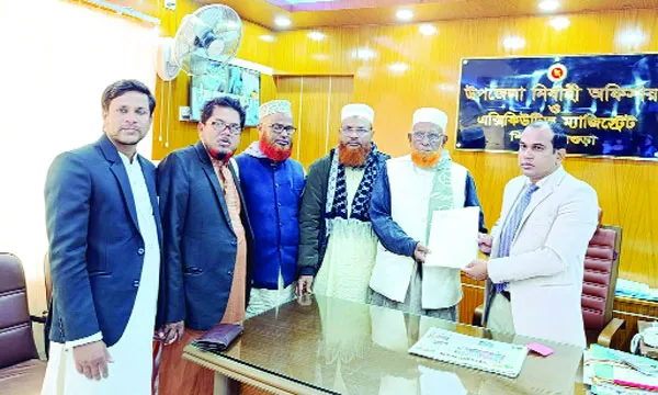 বগুড়া-২ আসনে জামায়াত প্রার্থীর মনোনয়ন ফরম উত্তোলন