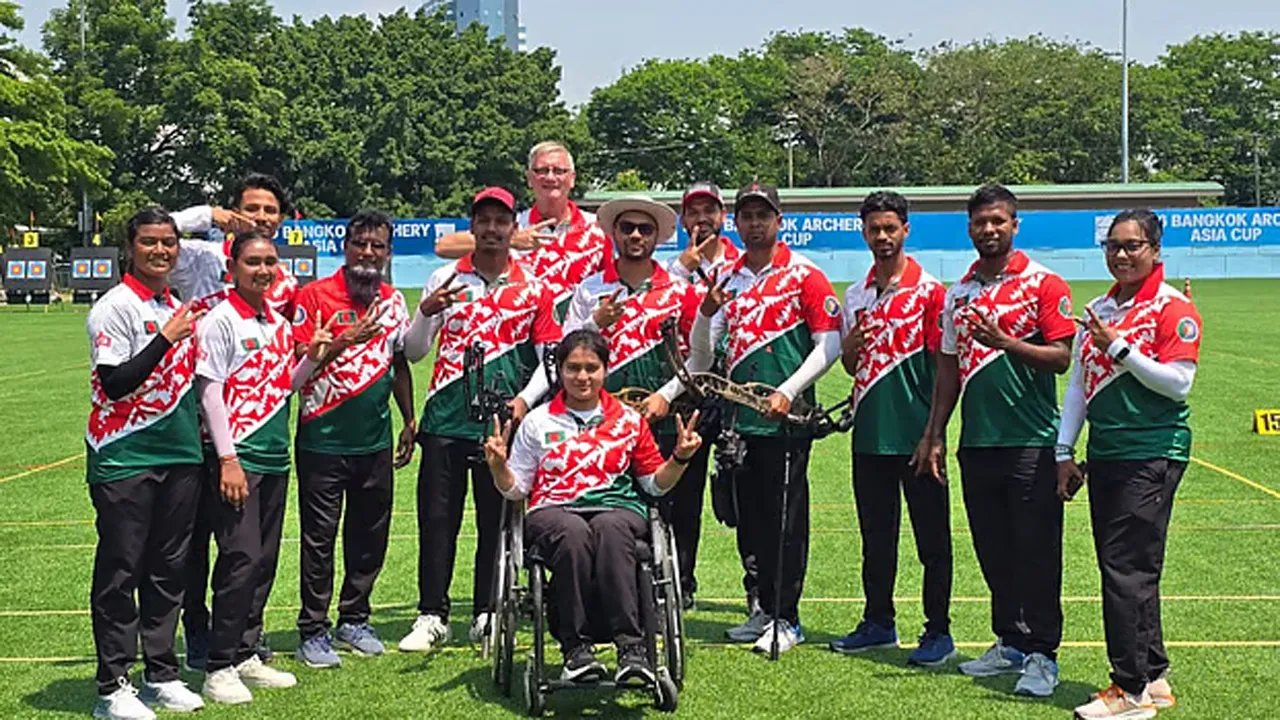 ভিয়েতনামকে হারিয়ে এশিয়া কাপ আর্চারিতে বাংলাদেশের স্বর্ণ জয়