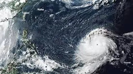 তাইওয়ানের দিকে ধেয়ে আসছে শক্তিশালী টাইফুন বাভি