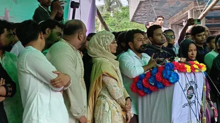 আর কোনো স্বৈরাচার গড়ে উঠতে দেয়া হবে না : নাহিদ ইসলাম