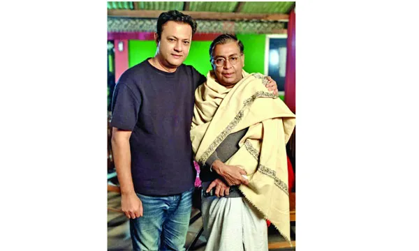 ‘বাবার চোখে জল’ নাটকে সেলিম-শাহেদ