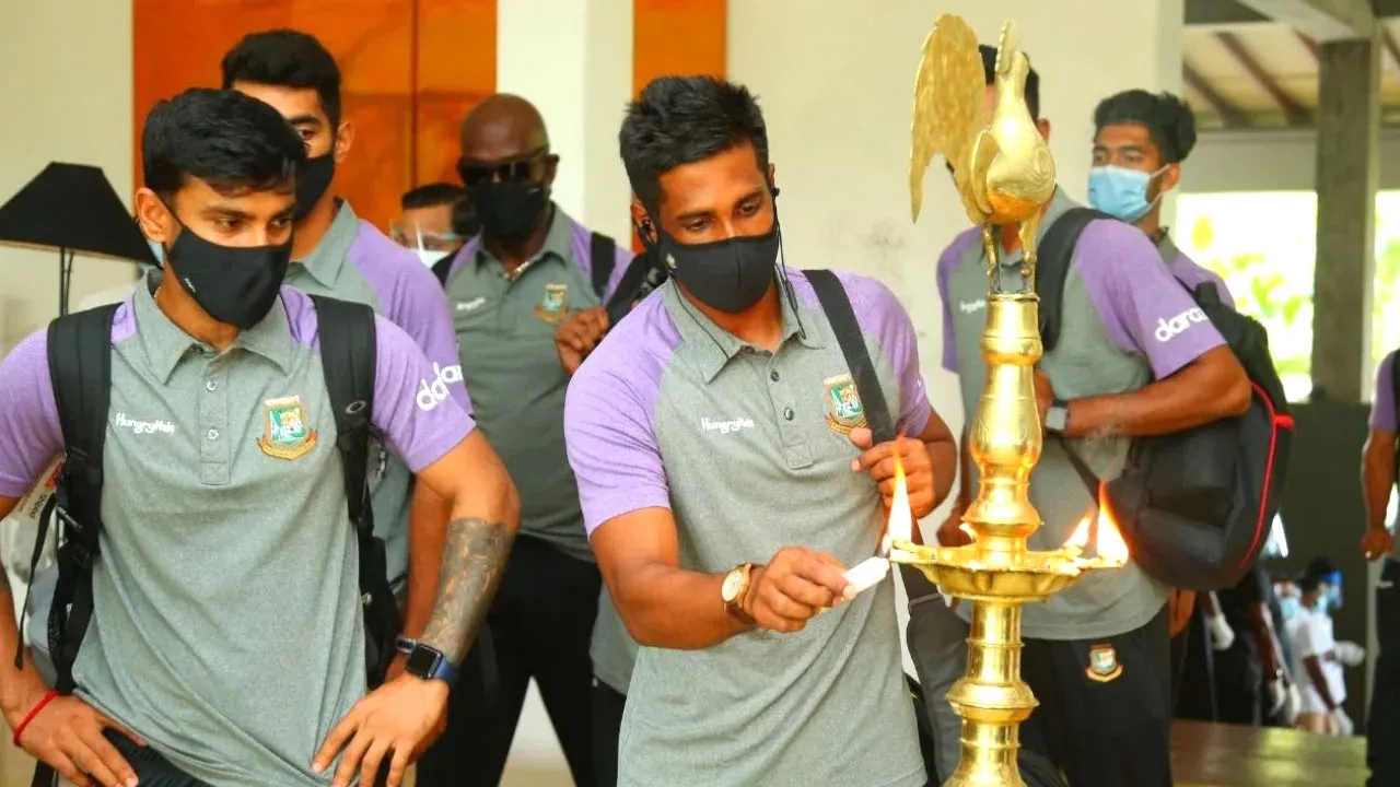 শ্রীলঙ্কা পৌঁছেছে বাংলাদেশ দল