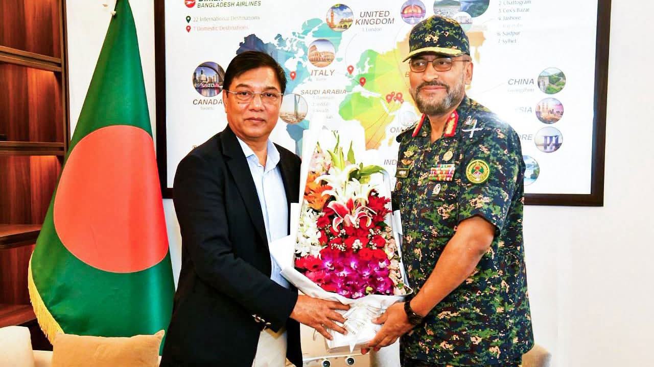 বিমানমন্ত্রীর-সাথে-আনসার-ভিডিপি-মহাপরিচালকের-সাক্ষাৎ