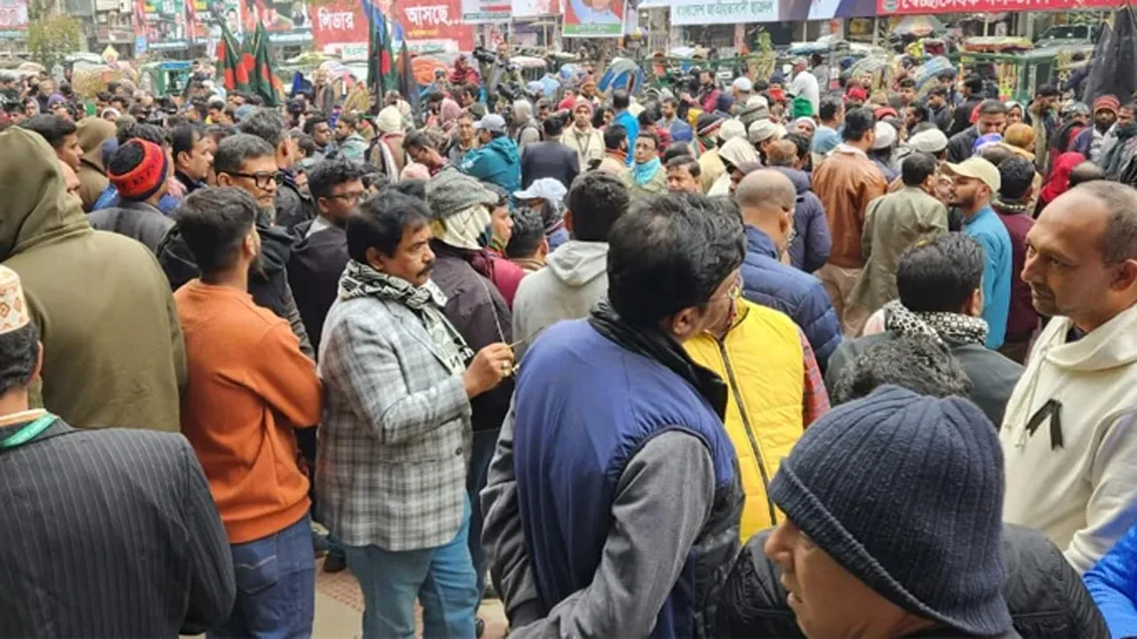 খালেদা জিয়ার মৃত্যুতে বিএনপির কেন্দ্রীয় কার্যালয়ে শোকের ছায়া