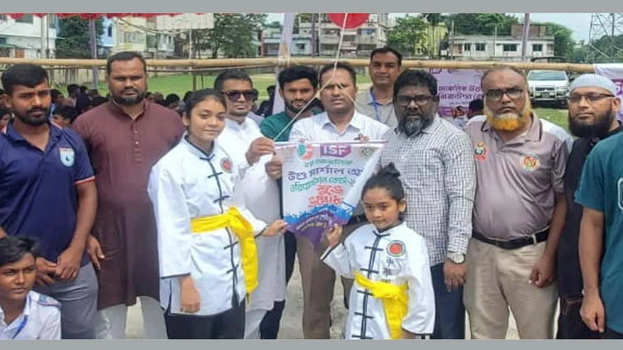 বগুড়ায় উশু মার্শাল আর্ট ওরিয়েন্টেশন কোর্স
