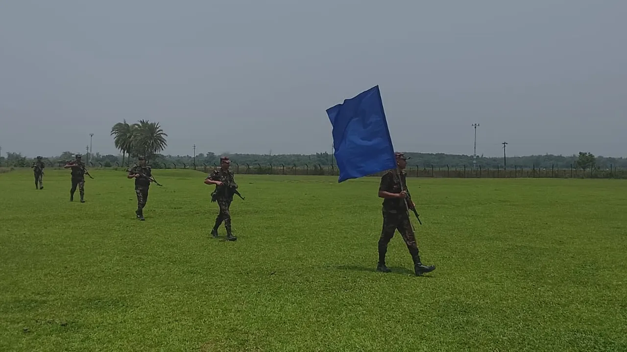 হবিগঞ্জের ১০৩ কিলোমিটার সীমান্ত রক্ষায় বিজিবির দুই স্তরের নিরাপত্তা