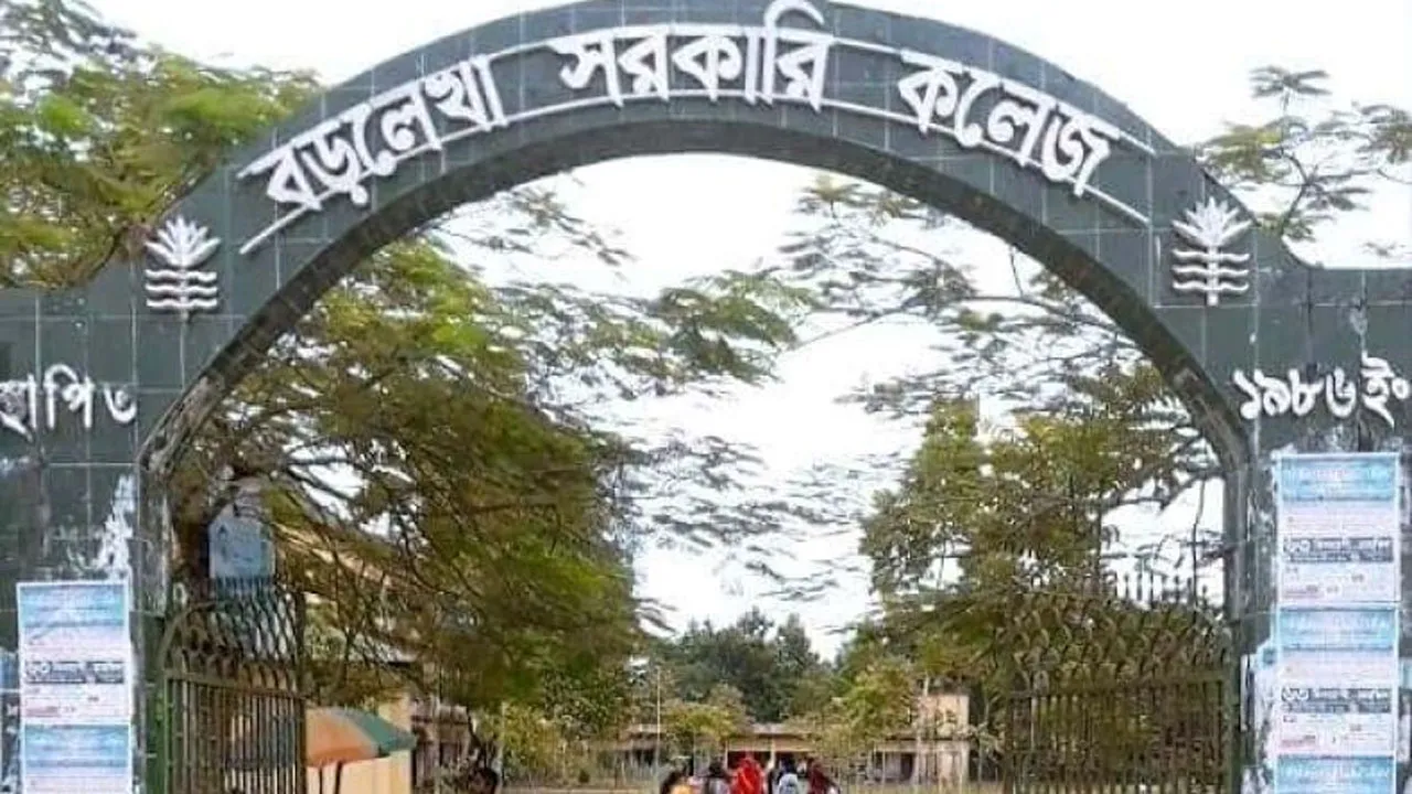 ‘২৪-এর রঙে গ্রাফিতি’ প্রতিযোগিতায় দেশসেরা বড়লেখা সরকারি কলেজ