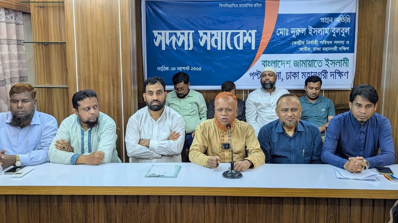 জুলাই সনদের আইনি ভিত্তি দিতে হবে : নূরুল ইসলাম বুলবুল