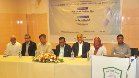 রেক্টাল ও ব্রেস্ট ক্যান্সার চিকিৎসায় দক্ষতা বাড়াতে বিএমইউতে কর্মশালা