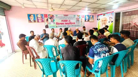 মুরাদনগরে জুলাই শহীদদের জন্য কলেজ-মাদরাসা ছাত্রদলের দোয়া মাহফিল