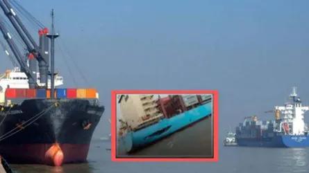 চট্টগ্রাম বন্দরে সিঙ্গাপুর থেকে আসা দুই জাহাজের সংঘর্ষ, তদন্তে কমিটি গঠন