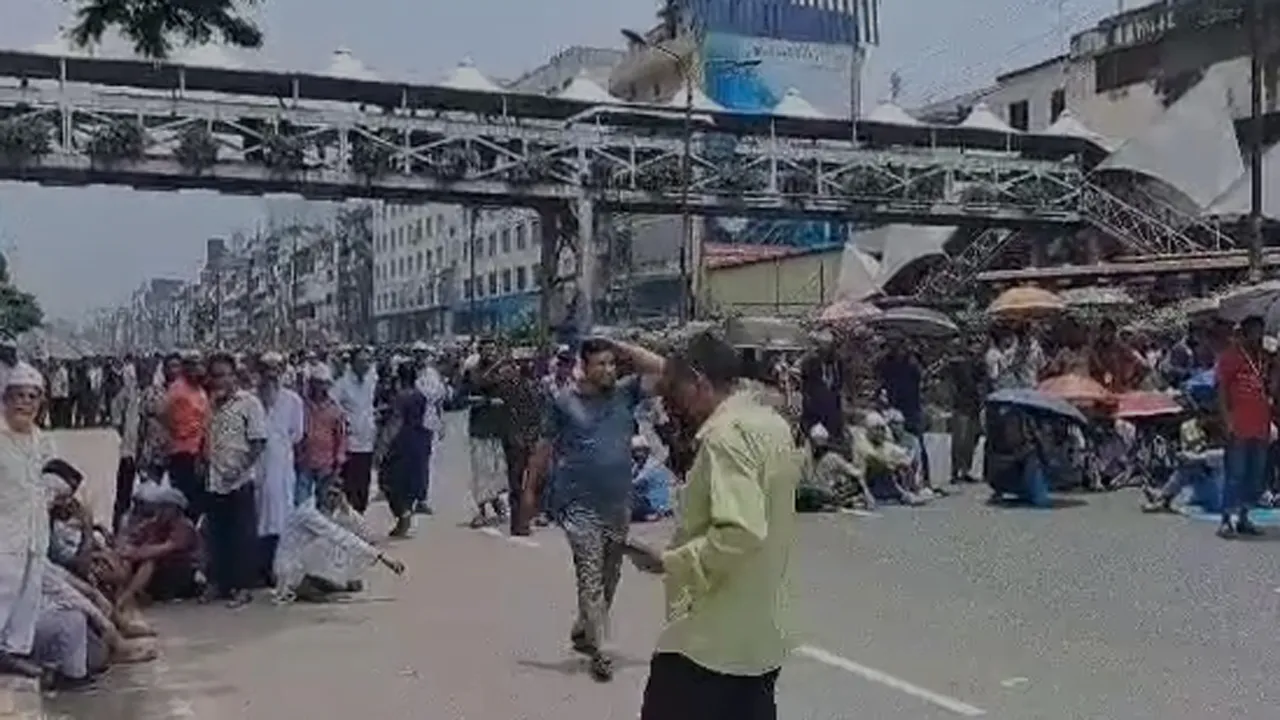 ৬ ঘণ্টা পর বনানী সড়ক ছাড়লেন সিএনজি চালকরা