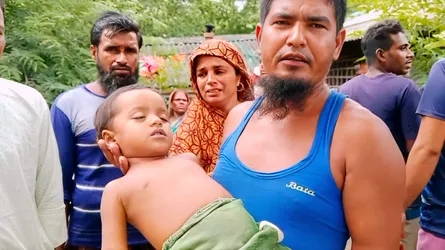 কালিগঞ্জে পুকুরে ডুবে শিশুর মৃত্যু