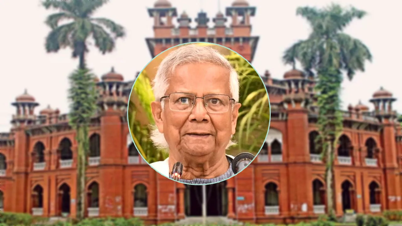 ঢাকা বিশ্ববিদ্যালয়কে গবেষণার পরিসর বাড়ানোর আহ্বান প্রধান উপদেষ্টার