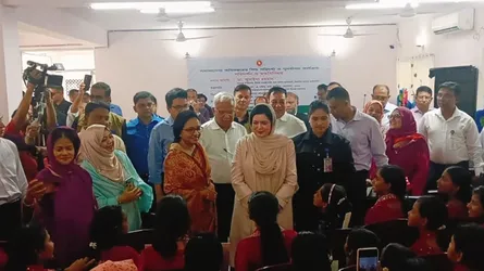 সরকারি শিশু পরিবার পরিদর্শনে ডা: জুবাইদা রহমান