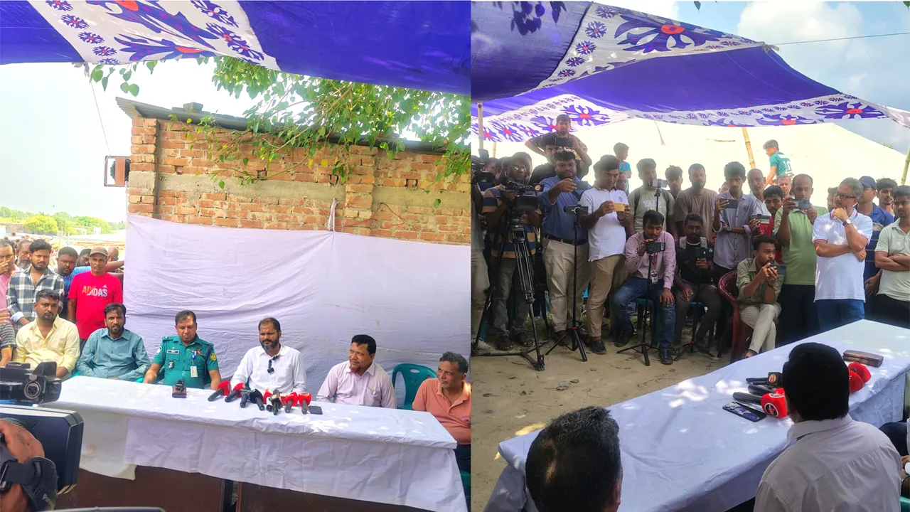সাড়ে ৫ মাস পর রাজশাহীর চরশ্যামপুর বালুমহাল বুঝে পেল ইজারাদার