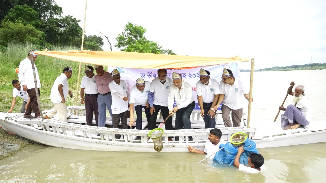 ইলিশের মতো দামি মাছও এখন পুকুরে চাষ করা সম্ভব : বাকৃবি ভিসি