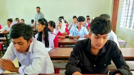 পাকুন্দিয়ায় তারেক রহমানের ৩১ দফার উপর মেধাবৃত্তি পরীক্ষা অনুষ্ঠিত