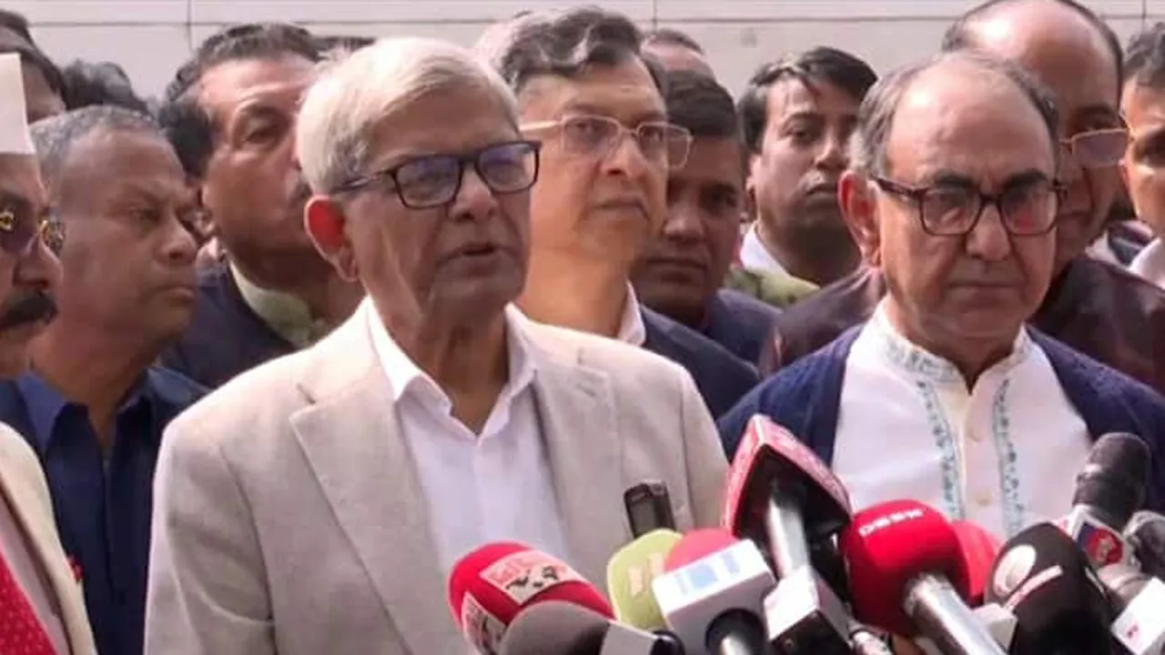 ইসি যোগ্যতার সাথে নির্বাচন পরিচালনা করতে সক্ষম হবে : মির্জা ফখরুল