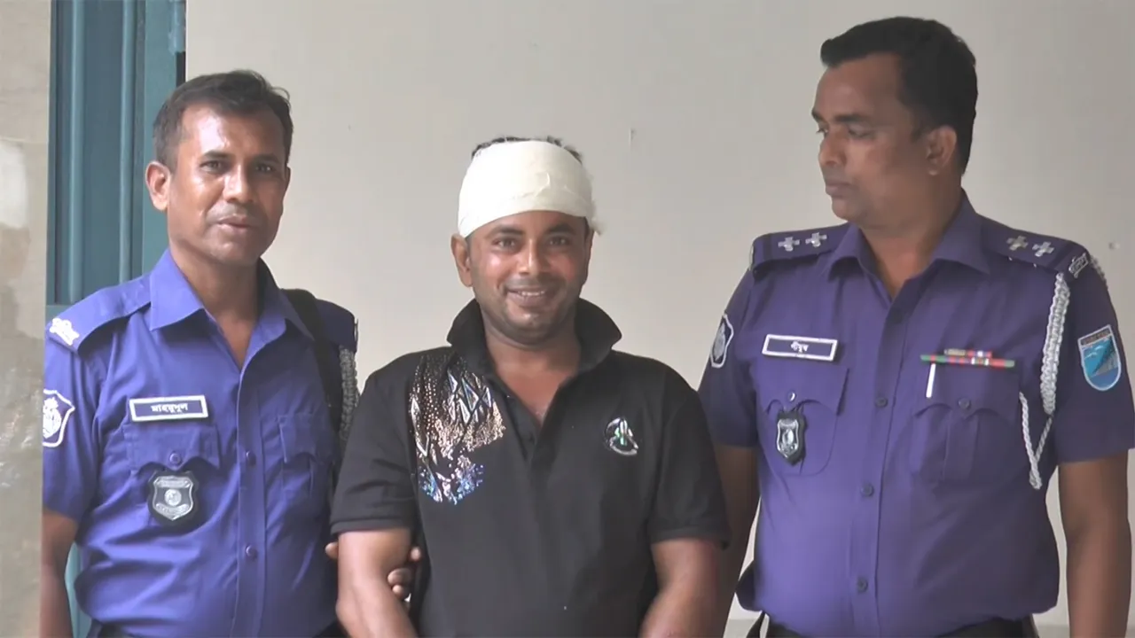 ফরিদপুরে একাধিক মামলার আসামি অস্ত্রসহ গ্রেফতার