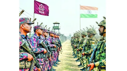 মুখোমুখি বিজিবি-বিএসএফ