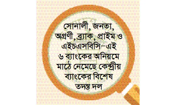 ৬ ব্যাংকে বিশেষ তদন্ত