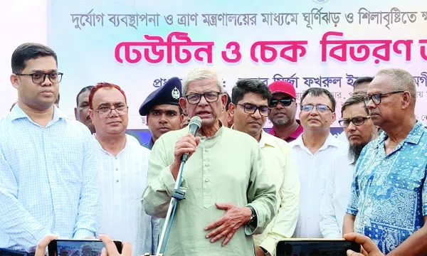 তেলের সঙ্কট সৃষ্টিকারীদের বিরুদ্ধে কঠোর ব্যবস্থা  নেয়া হবে  : মির্জা ফখরুল