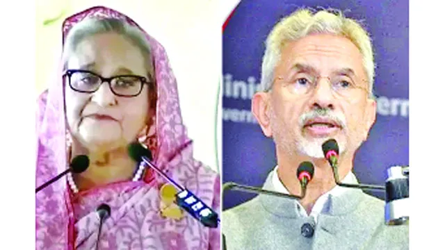 শেখ হাসিনার ভারতে থাকা তার ব্যক্তিগত সিদ্ধান্ত : জয়শঙ্কর