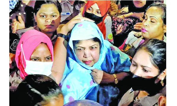 সাবেক স্পিকার শিরীন শারমিনকে কারাগারে পাঠানোর নির্দেশ