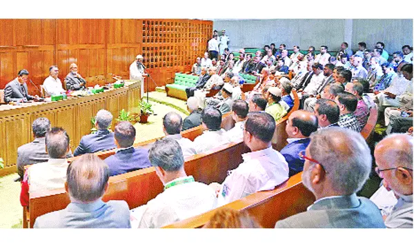 সংসদে গঠনমূলক বক্তব্য উপস্থাপনের নির্দেশ প্রধানমন্ত্রীর