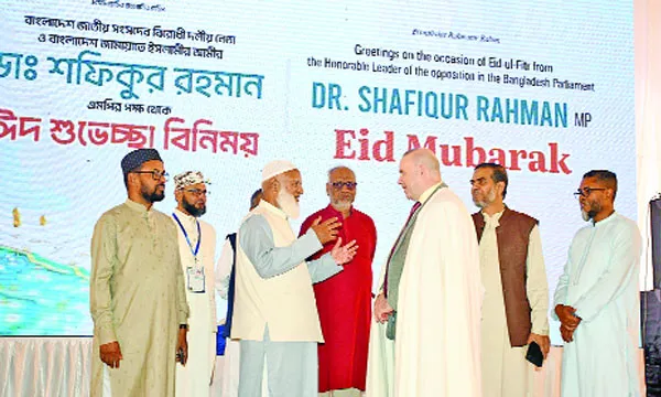 সঠিক পথে না ফিরলে জন প্রতিরোধের মুখে পড়বেন : ডা: শফিক