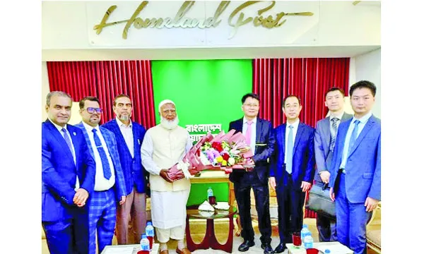 জামায়াত আমিরের সাথে জাপান ও চীনের নির্বাচন প্রতিনিধিদের সাক্ষাৎ