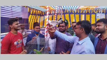 নোয়াখালীর হাতিয়ায় প্রাণিসম্পদ মেলা অনুষ্ঠিত