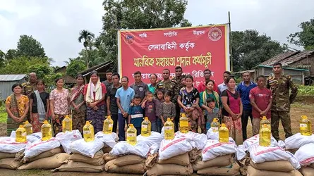 বম সম্প্রদায়ের আরো ২২ জনের মুক্তি, সেনাবাহিনীর মানবিক সহায়তা