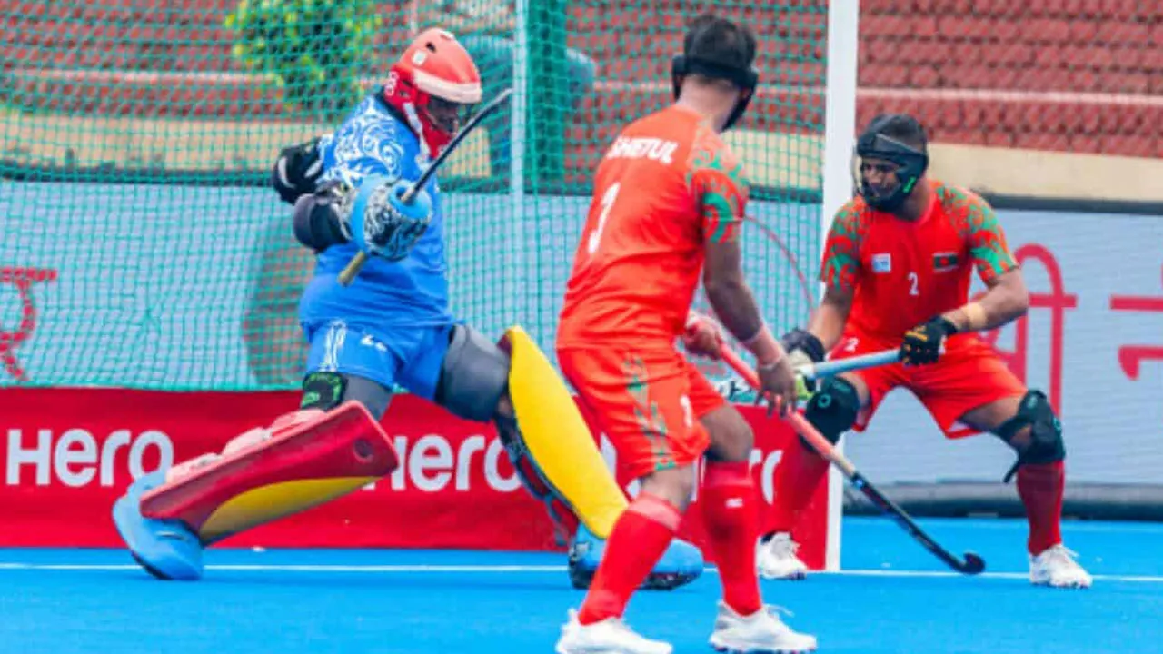 হকিতে হার দিয়ে এশিয়া কাপ শুরু বাংলাদেশের