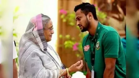 শেখ হাসিনার সংবাদ সম্মেলনে থাকবেন সাকিব, নতুন বিতর্ক