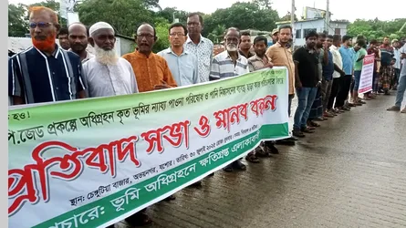 অভয়নগরে জলাবদ্ধতা দূরীকরণের দাবি এলাকাবাসীর