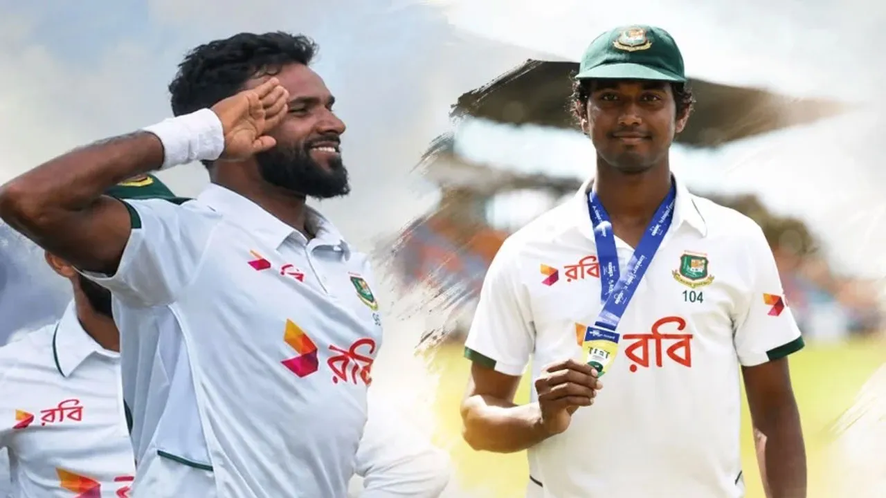৫ উইকেট দরকার হাসান ও এবাদতের