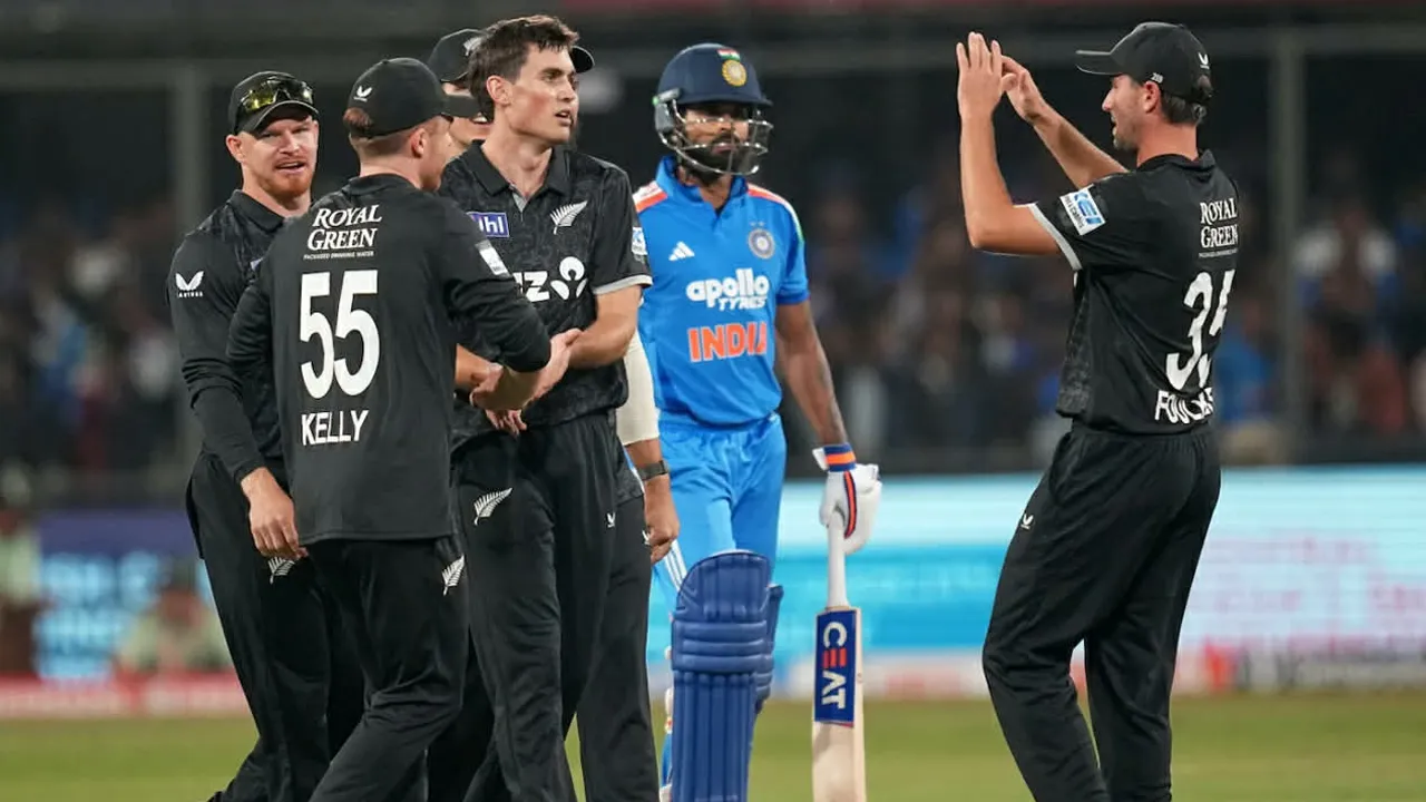 ভারতকে হারিয়ে নিউজিল্যান্ডের ইতিহাস