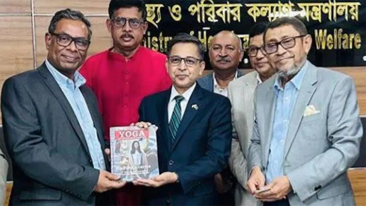 স্বাস্থ্যমন্ত্রীর সাথে ভারতীয় হাইকমিশনারের সাক্ষাৎ