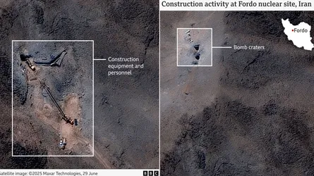 ইরানের পারমাণবিক স্থাপনায় সর্বশেষ স্যাটেলাইট ইমেজে অনেক গাড়ির আনাগোনা