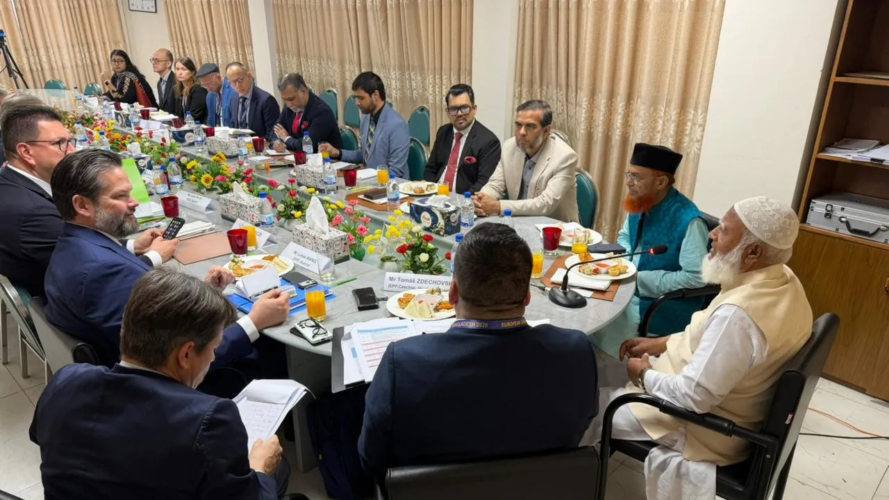 জামায়াত আমিরের সাথে ইইউ নির্বাচন পর্যবেক্ষণ দলের বৈঠক