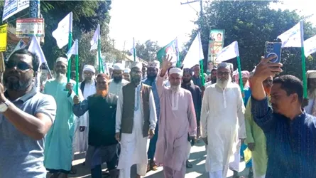 পাবনায় নাশকতা ঠেকাতে জামায়াতের অবস্থান কর্মসূচি