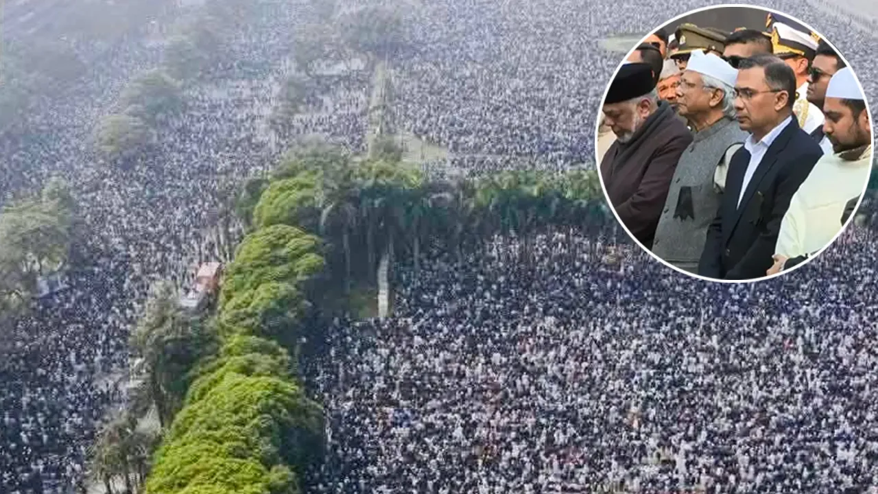 জনসমুদ্রে খালেদা জিয়ার জানাজা সম্পন্ন