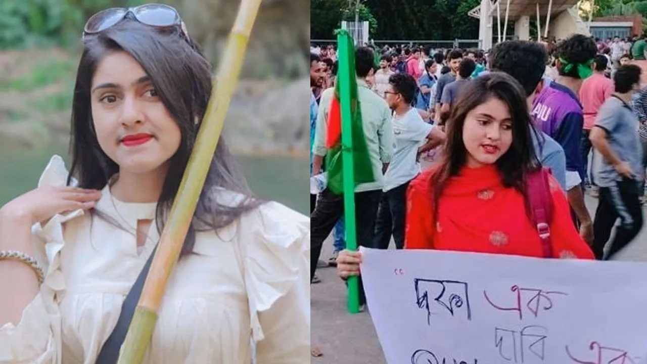 সম্মিলিত প্রচেষ্টার ফল এই জুলাই বিপ্লব : জান্নাত তাবাসসুম