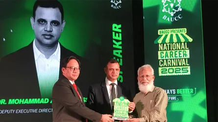 বাকৃবিতে তৃতীয় বারের মতো শুরু হয়েছে ন্যাশনাল ক্যারিয়ার কার্নিভ্যাল