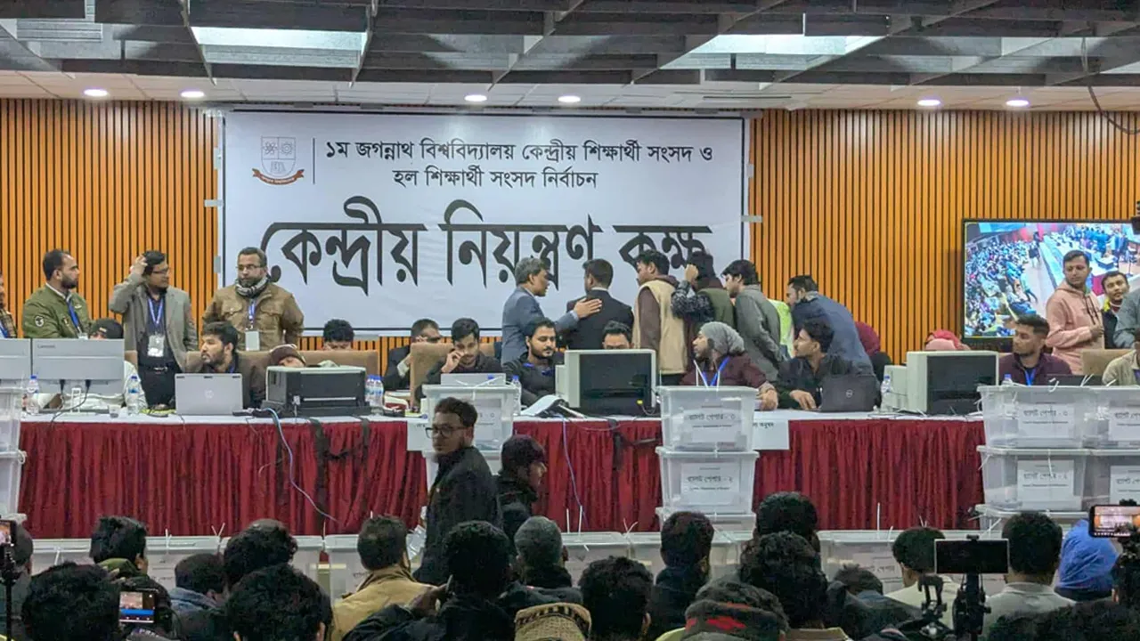 ৩৩ কেন্দ্রের ফলাফলে শীর্ষ ৩ পদে এগিয়ে শিবির