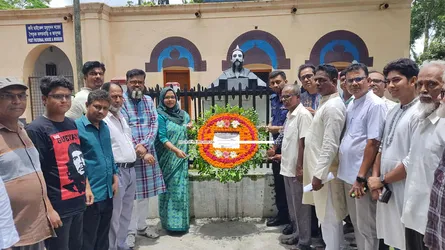 কেশবপুরে মাইকেল মধুসূদন দত্তের ১৫২তম মৃত্যবার্ষিকী পালিত