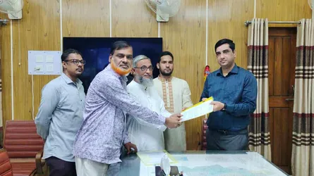 ৫ দফা দাবিতে খাগড়াছড়িতে জামায়াতের স্বারকলিপি