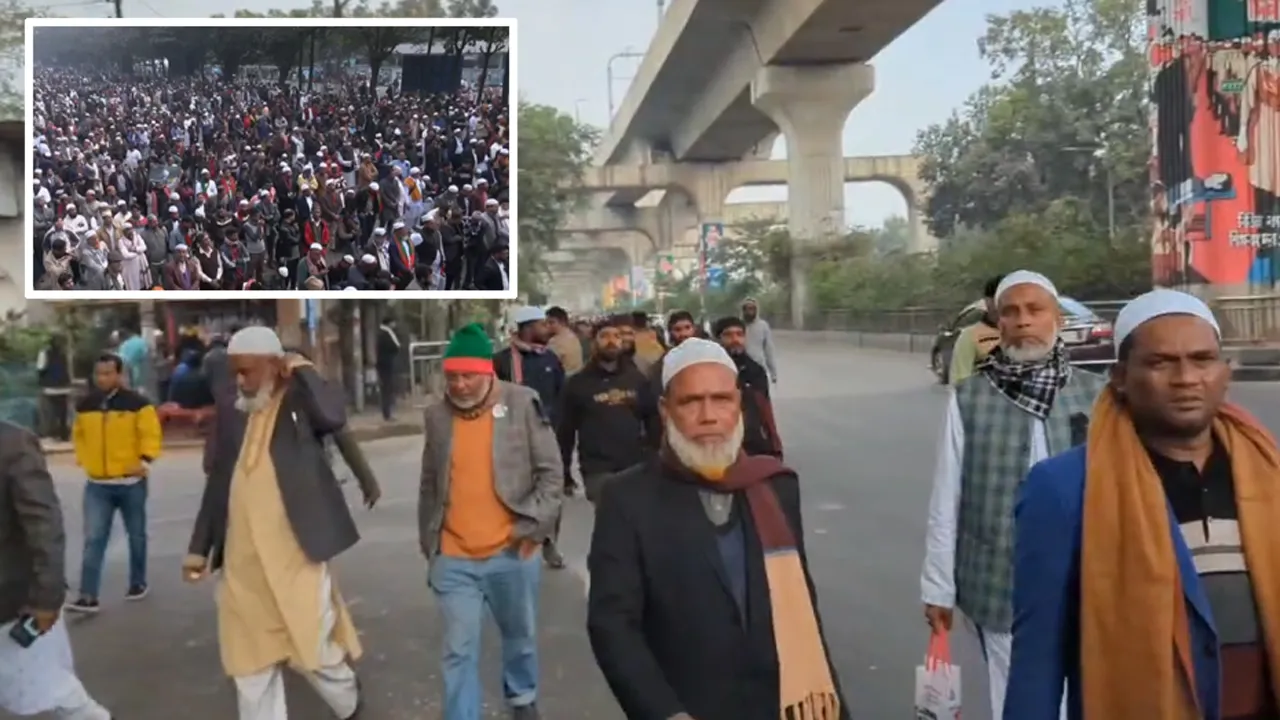 জানাজাস্থলে ছুটছে লাখো মানুষ, হাউমাউ করে কাঁদছে অনেকে
